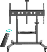 Мобильная стойка МОТОРИЗОВАННАЯ ONKRON на 1 ТВ ONKRON TS1991 eLift BLACK Мобильная стойка МОТОРИЗОВАННАЯ ONKRON на 1 ТВ ONKRON TS1991 eLift BLACK