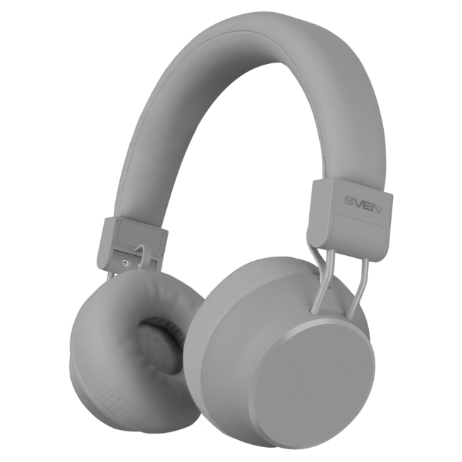Беспроводные стереонаушники с микрофоном SVEN AP-B710MV, серый (Bluetooth, ANC, APP, 3 mics, 500mAh) Sven SV-022693