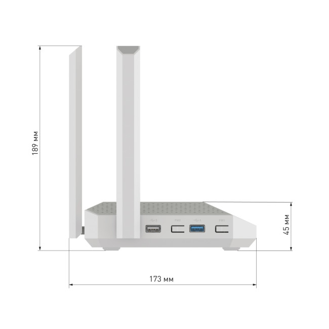 Маршрутизатор Netcraze Netcraze Ultra (NC-1812)