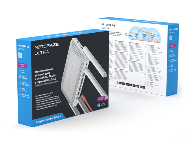 Маршрутизатор Netcraze Netcraze Ultra (NC-1812)