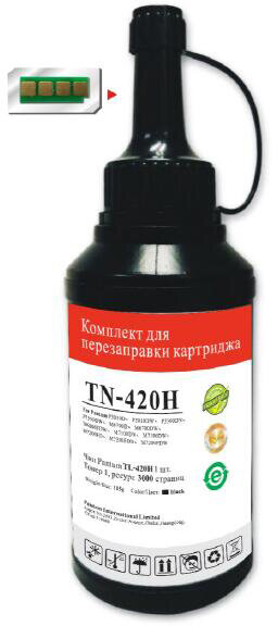 заправочный комплект на 3000 к. + чип Pantum TN-420H