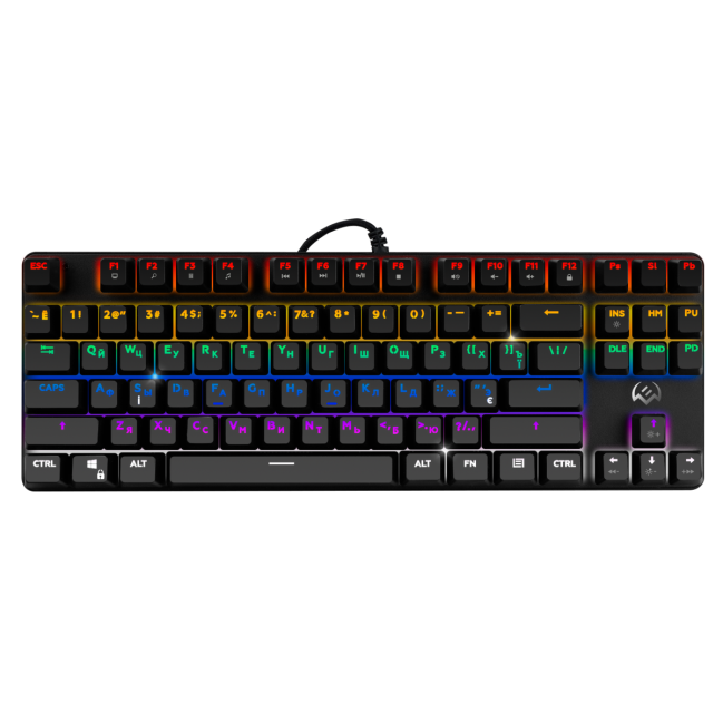 Механическая игровая клавиатура SVEN KB-G9150 (87кл., 12 Fn функций, подсветка) SVEN KB-G9150