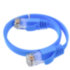 GCR Патч-корд PROF плоский прямой 10.0m, UTP медь кат.6, синий, 30 AWG, ethernet high speed 10 Гбит/с, RJ45, T568B, GCR-52852 Greenconnect RJ45(m) - RJ45(m) Cat. 7 U/UTP PVC 10м