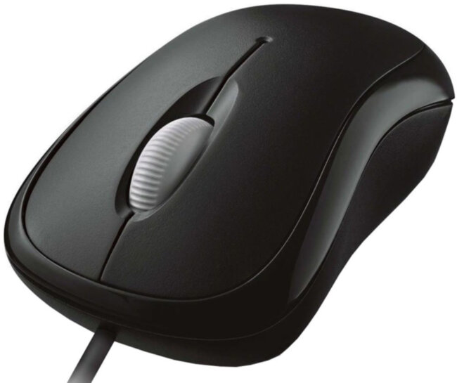 Мышь Microsoft Wired Basic Optical Mouse