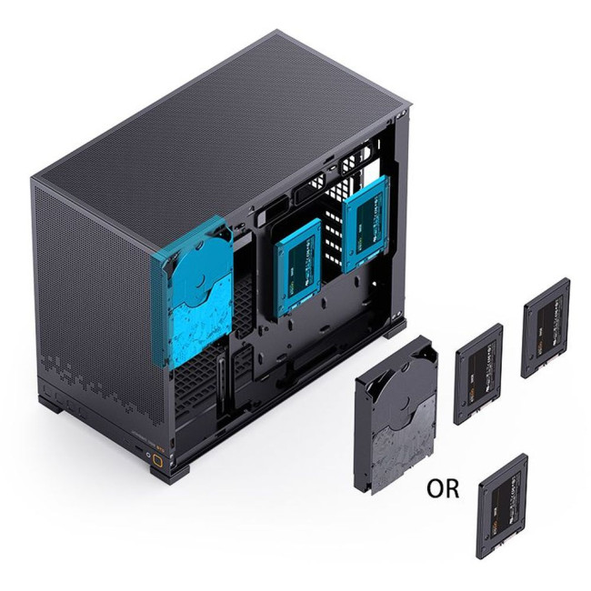 Корпус без блока питания JONSBO D32 STD BLACK Корпус без блока питания JONSBO D32 STD BLACK