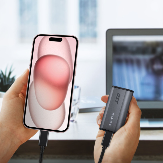 Твердотельный накопитель ADATA SSD SE880 4 ТБ (AELI-SE880-4TCGY)