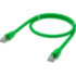 GCR Патч-корд прямой 2.5m UTP кат.6, зеленый, 24 AWG, ethernet high speed, RJ45, T568B, GCR-52413 Greenconnect GCR-52413