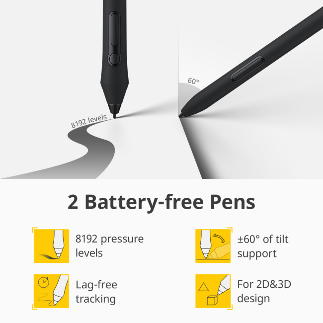 Графический планшет Графический планшет Xencelabs Pen Tablet Medium (набор с контроллером)