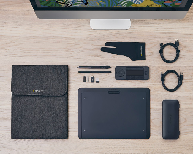 Графический планшет Графический планшет Xencelabs Pen Tablet Medium (набор с контроллером)