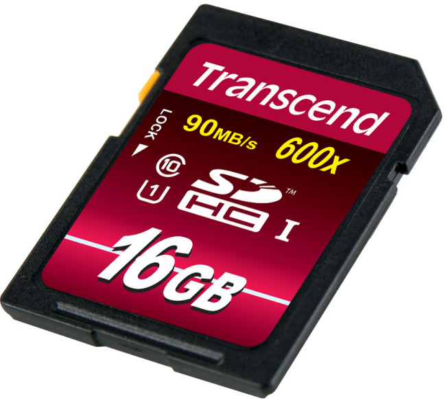 Карта памяти Transcend SDHC Class 10 UHS-I 600x