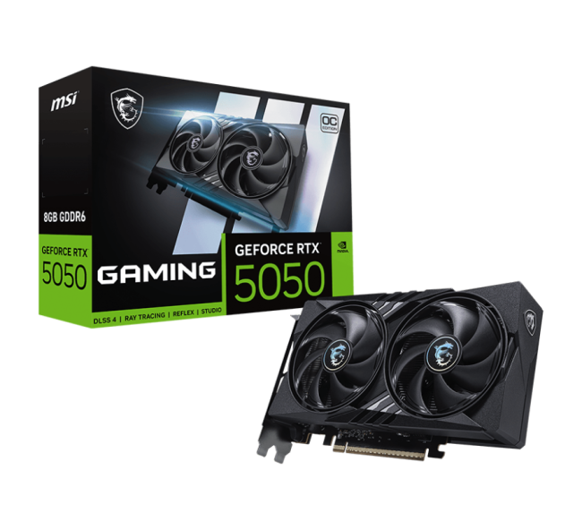 Видеокарта MSI GeForce RTX 5050 8G GAMING OC