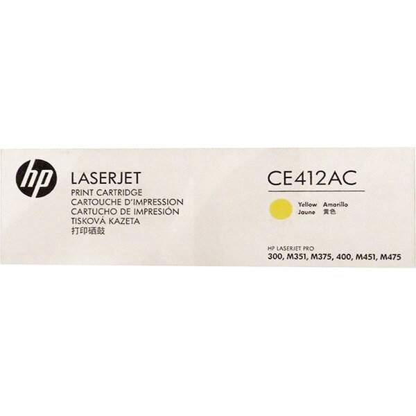 Тонер-картридж HP 305A Yellow LaserJet Contract Toner Cartridge (CE412AC) Тонер-картридж HP 305A Yellow LaserJet Contract Toner Cartridge (CE412AC)