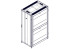Монтажный шкаф Systeme Electric, серия Uniprom, 42U-750/1200, боковые панели 4шт, черный SYSTEME ELECTRIC UR3350
