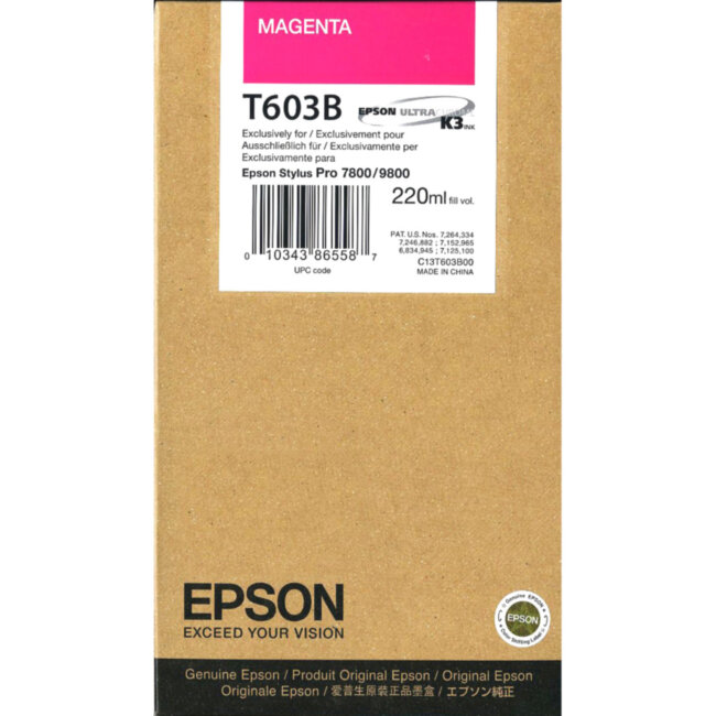 Картридж Epson C13T603B00 Картридж Epson C13T603B00