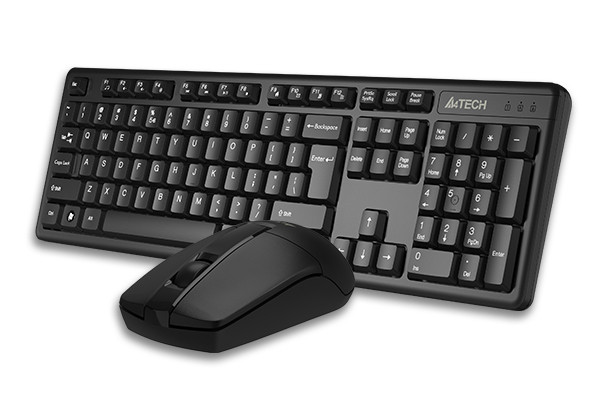 Клавиатура + мышь A4Tech 3330N клав:черный мышь:черный USB беспроводная Multimedia A4Tech 3330N Клавиатура + мышь A4Tech 3330N клав:черный мышь:черный USB беспроводная Multimedia A4Tech 3330N