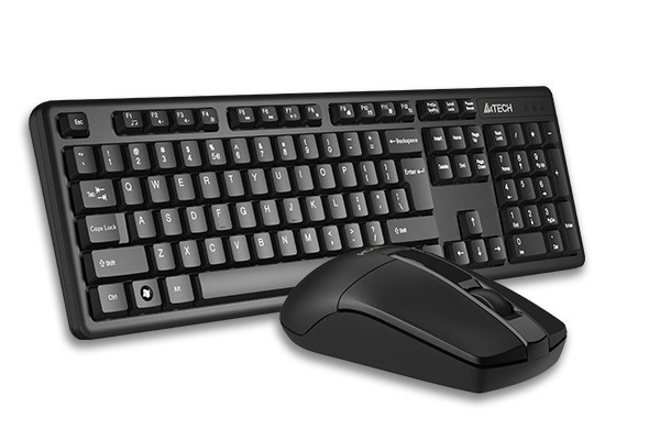 Клавиатура + мышь A4Tech 3330N клав:черный мышь:черный USB беспроводная Multimedia A4Tech 3330N Клавиатура + мышь A4Tech 3330N клав:черный мышь:черный USB беспроводная Multimedia A4Tech 3330N