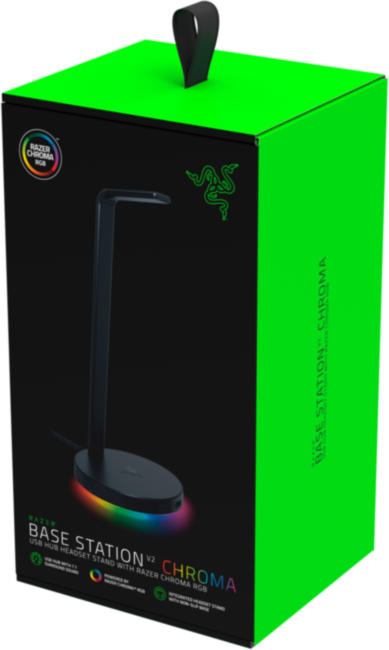 Подставка для наушников Razer Base Station Chroma V2 Razer Base Station V2 Chroma Подставка для наушников Razer Base Station Chroma V2 Razer Base Station V2 Chroma