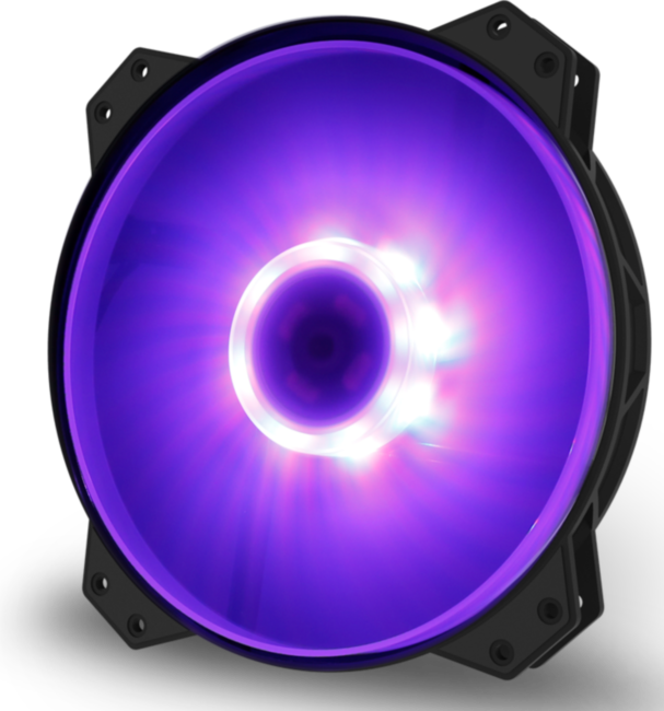 Кулер для корпуса 1 Ватт Cooler Master MasterFan MF200R RGB