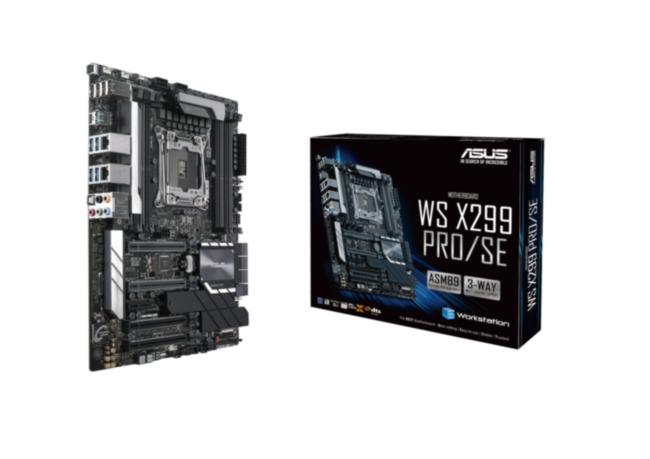 Материнская плата ASUS WS X299 PRO/SE Материнская плата ASUS WS X299 PRO/SE