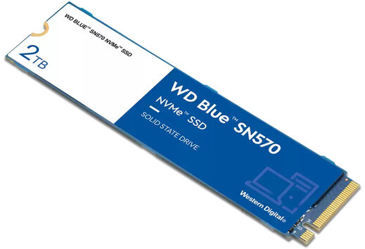 Твердотельный накопитель WD Blue SN570 WDS200T3B0C