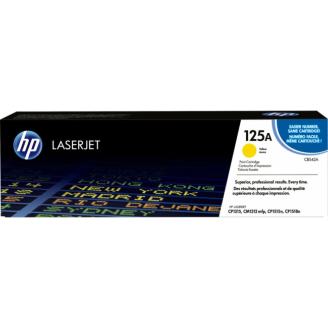 Тонер-картридж HP CB542A