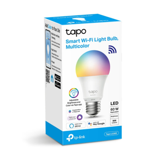 Умная Wi-Fi лампа TP-Link Tapo L530E(2-pack)