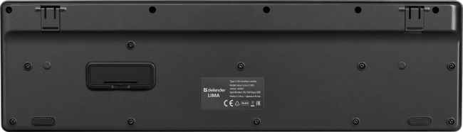 Defender  Беспроводной набор Lima C-993 RU,черный,полноразмерный Defender 45993 Defender  Беспроводной набор Lima C-993 RU,черный,полноразмерный Defender 45993