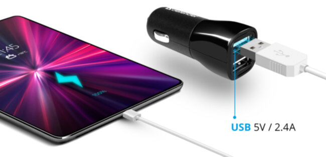 Defender Автомобильное ЗУ ECA-24 2xUSB, 5V/2.4А Defender ECA-24 2xUSB, 5V/2.4А Defender Автомобильное ЗУ ECA-24 2xUSB, 5V/2.4А Defender ECA-24 2xUSB, 5V/2.4А