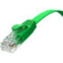 GCR Патч-корд PROF плоский прямой 0.5m, UTP медь кат.6, зеленый, 30 AWG, ethernet high speed 10 Гбит/с, RJ45, T568B, GCR-52835 Greenconnect GCR-52835