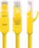 Greenconnect Патч-корд прямой 10.0m, UTP кат.5e, желтый, позолоченные контакты, 24 AWG, литой, ethernet high speed 1 Гбит/с, RJ45, T568B Greenconnect RJ45(m) - RJ45(m) Cat. 5e U/UTP PVC 10м жёлтый