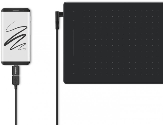 Графический планшет Huion Inspiroy RTM-500 Orange Графический планшет Huion Inspiroy RTM-500 Orange