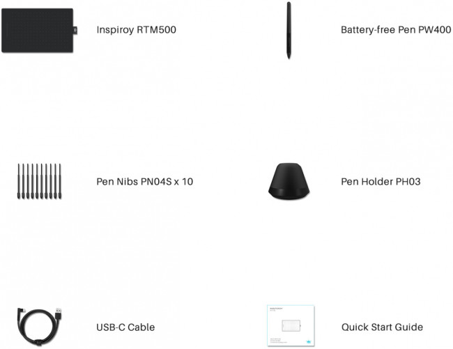 Графический планшет Huion Inspiroy RTM-500 Orange Графический планшет Huion Inspiroy RTM-500 Orange