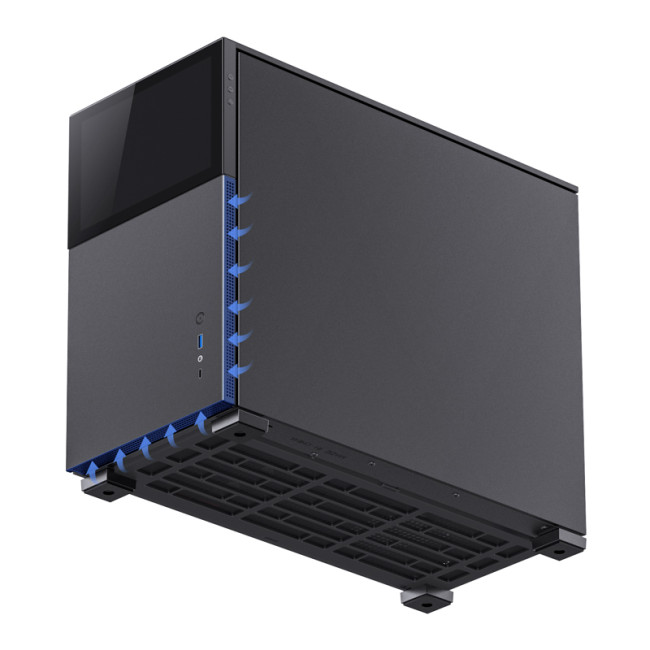 Корпус без блока питания Jonsbo D31 STD SCREEN Black Корпус без блока питания Jonsbo D31 STD SCREEN Black