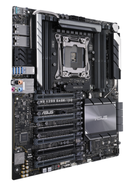 Материнская плата ASUS WS X299 SAGE/10G Материнская плата ASUS WS X299 SAGE/10G