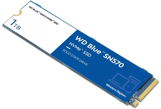 Твердотельный накопитель WD Blue SN570 WDS100T3B0C