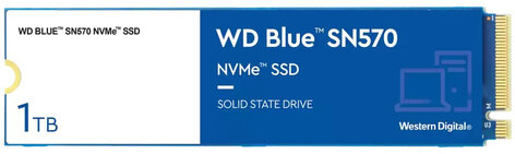 Твердотельный накопитель WD Blue SN570 WDS100T3B0C Твердотельный накопитель WD Blue SN570 WDS100T3B0C