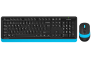Клавиатура + мышь A4Tech Fstyler FG1010 клав:черный/серый мышь:черный/серый USB беспроводная Multime FG1010 GREY A4Tech FG1010 GREY