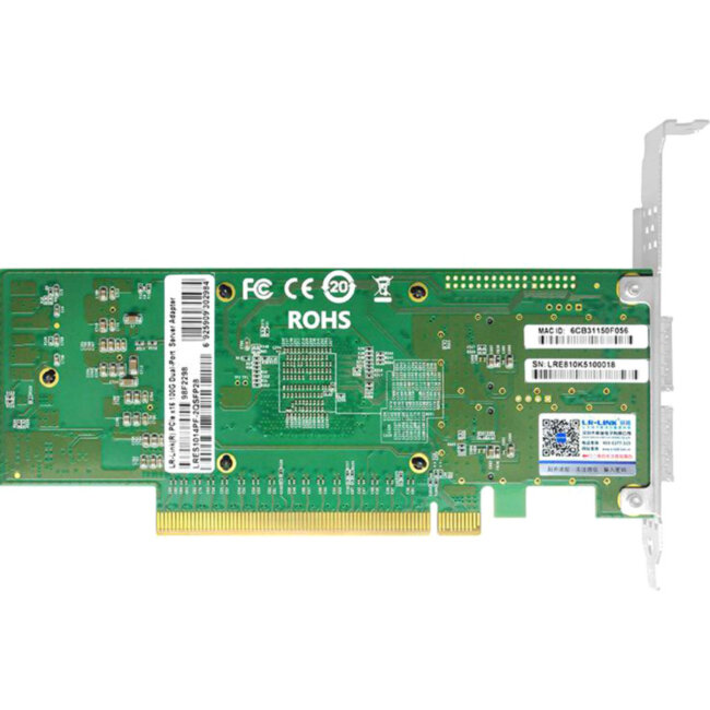 Сетевая карта ShenzhenLianrui Electronic Co., LTD LRES1014PF-2QSFP28