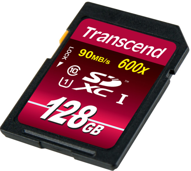 Карта памяти Transcend SDXC Class 10 UHS-I 600x Карта памяти Transcend SDXC Class 10 UHS-I 600x