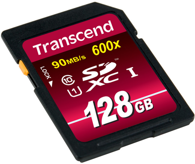 Карта памяти Transcend SDXC Class 10 UHS-I 600x Карта памяти Transcend SDXC Class 10 UHS-I 600x