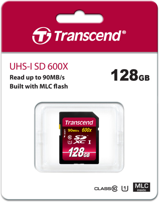 Карта памяти Transcend SDXC Class 10 UHS-I 600x Карта памяти Transcend SDXC Class 10 UHS-I 600x