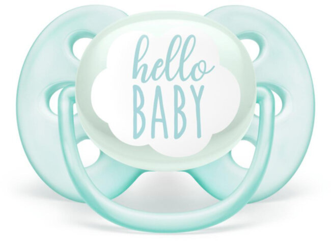 Пустышка ultra soft, Hello, 0-6 мес, 1 шт, для мальчиков Philips Avent ultra soft SCF522/01 Пустышка ultra soft, Hello, 0-6 мес, 1 шт, для мальчиков Philips Avent ultra soft SCF522/01