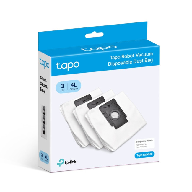 Одноразовый пылесборник для роботов-пылесосов Tapo RV30 Plus и Tapo RV10 Plus TP-Link Tapo RVA200