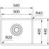 Мойка Franke MQX 110-50 Franke 122.0694.477