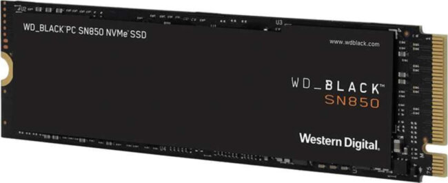Твердотельный накопитель WD Black SN850 WDS500G1X0E Твердотельный накопитель WD Black SN850 WDS500G1X0E