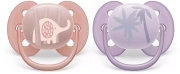 Пустышка ultra soft, слоник/пальмы, 0-6 мес., 2 шт. Philips SCF091/09 Пустышка ultra soft, слоник/пальмы, 0-6 мес., 2 шт. Philips SCF091/09