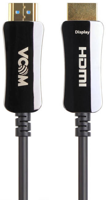 Активный оптический кабель HDMI 19M/M,ver. 2.0, 4K@60 Hz 50m VCOM <D3742A-50M> VCOM HDMI (m)- HDMI (m) 50м