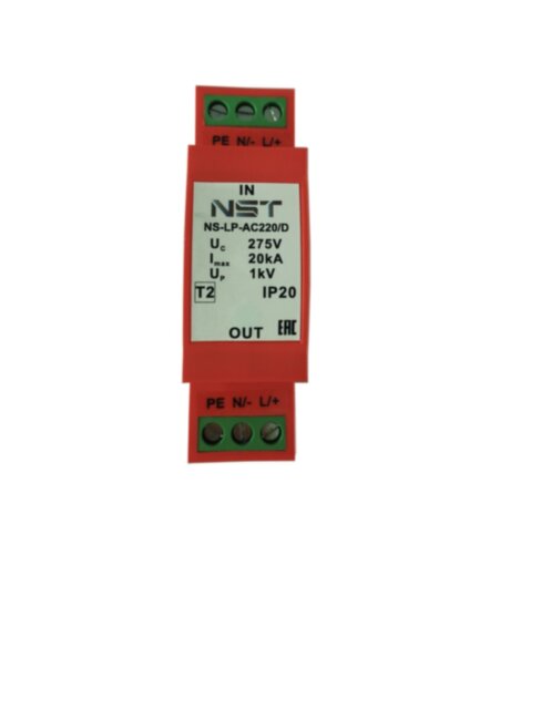 Однофазное устройство грозозащиты линий 220В NST NS-LP-AC220/D