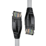 Патч-корд прямой 10.0m UTP кат.5e, серый, черные коннекторы, 24 AWG, литой, ethernet high speed 1 Гбит/с, RJ45, T568B Патч-корд 4PH-50646 Патч-корд прямой 10.0m UTP кат.5e, серый, черные коннекторы, 24 AWG, литой, ethernet high speed 1 Гбит/с, RJ45, T568B Патч-корд 4PH-50646
