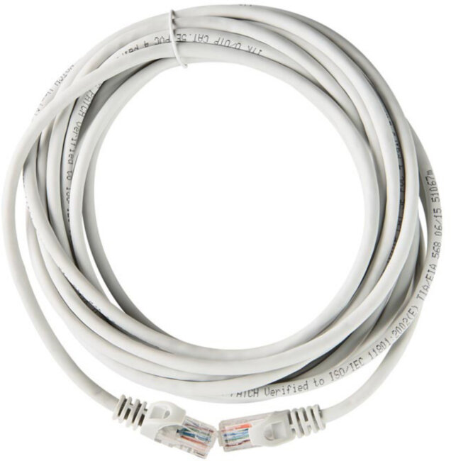 ITK Коммутационный шнур (патч-корд), кат.5Е UTP, LSZH, 10м, серый ITK RJ45(m) - RJ45(m) Cat. 5e U/UTP LSZH 10м серый